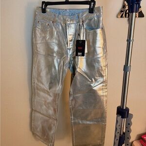 Levi's Silver Straight Women's Jeans